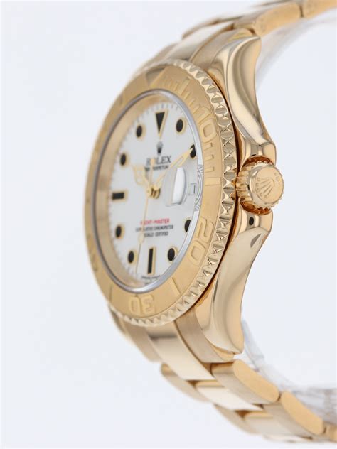 rolex 18k yellow gold yacht master ref 16628 circa 1998|Rolex Yacht-Master 16628.